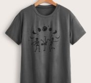Moon & Skull Graphic Tee
