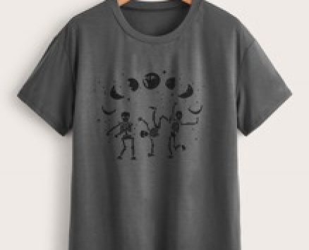 Moon & Skull Graphic Tee