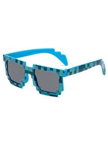 Mosaic Frame Sunglasses