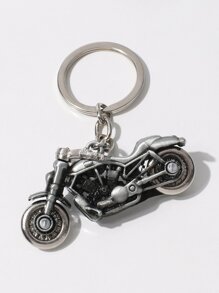 Motorbike Charm Keychain