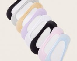 Multicolored No Show Socks – 8 Pairs