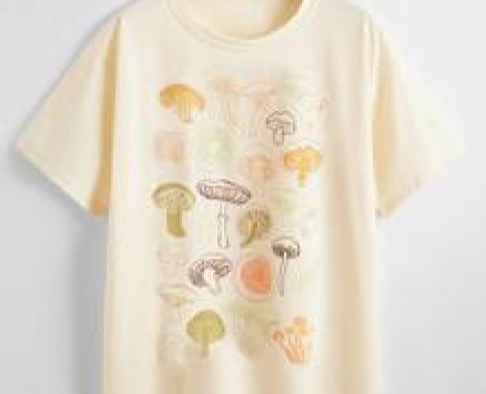Mushroom Graphic Tee