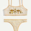 Mushroom Lingerie Set