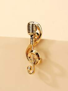 Music Note Design Brooch