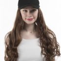 Natural Long Curly Wig With Cap