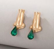 Nose Design Stud Earrings