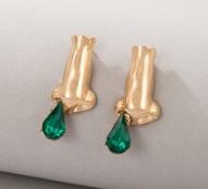 Nose Design Stud Earrings