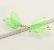 Novelty Lens Rimless Sunglasses