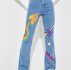 Number Cartoon Graphic Jeans