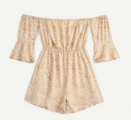 Off The Shoulder Daisy Romper