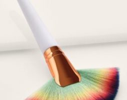 Ombre Fan Shaped Makeup Brush