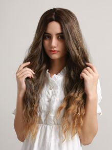 Ombre Long Curly Wig