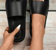 Open Toe Minimalist Slides