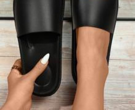 Open Toe Minimalist Slides