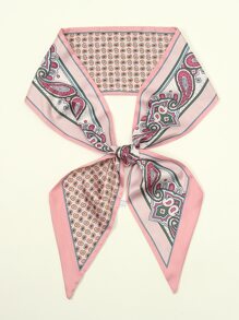 Paisley Print Twilly Scarf