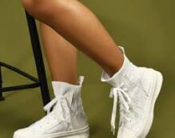 Panel Design Lace-up Front Combat Boots