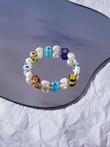 Pearl Beaded Bracelet