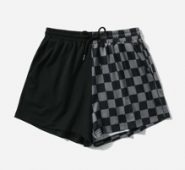 Plaid Drawstring Shorts