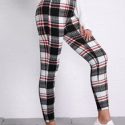 Plaid Print Leggings