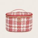 Plaid Print Makeup Bag