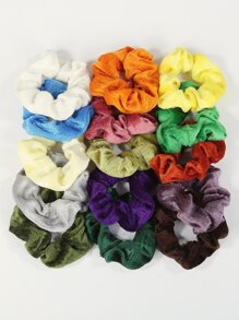 Plain Colorful Scrunchie