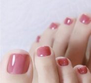 Plain Fake Nail 24pcs With Tape