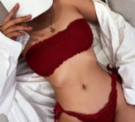 Plain Lettuce Trim Glitter Bikini Swimsuit