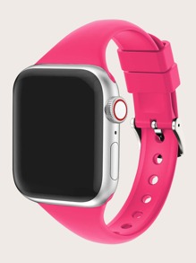 Plain Silicone Watchband For iWatch