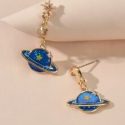 Planet Drop Earrings