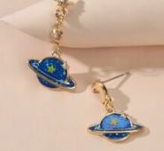 Planet Drop Earrings