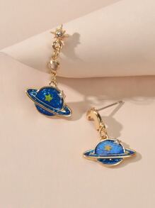 Planet Drop Earrings