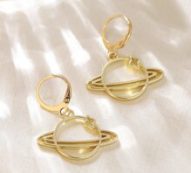 Planet Drop Earrings