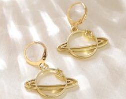 Planet Drop Earrings