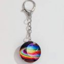 Planet Graphic Bag Charm