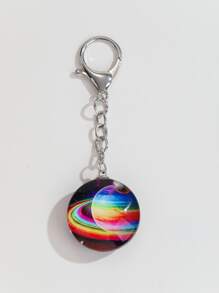 Planet Graphic Bag Charm