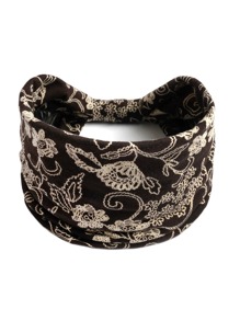 Plants Print Hair Band