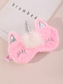 Plush Unicorn Eye Cover