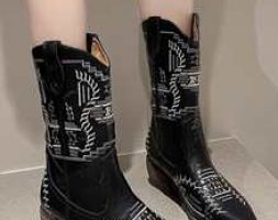 Point Toe Riding Boots