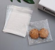 Polka Dot Print Packaging Bag 100pcs