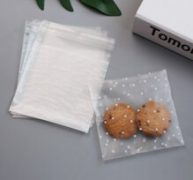 Polka Dot Print Packaging Bag 100pcs