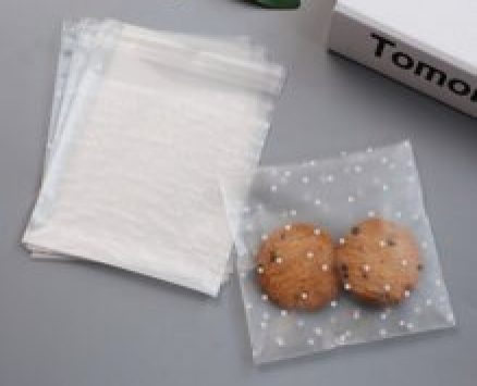 Polka Dot Print Packaging Bag 100pcs