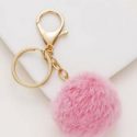 Pom Pom Charm Keychain