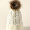 Pom Pom Decor Beanie