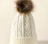 Pom Pom Decor Beanie