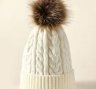 Pom Pom Decor Beanie