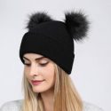 Pom Pom Decor Knitted Hat