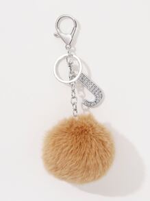 Pom-pom Pendant Keychain