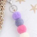 Pom-pom Pendant Keychain