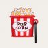Popcorn Design Airpods Case