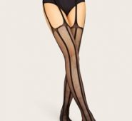 Punk Netted Mesh Tight